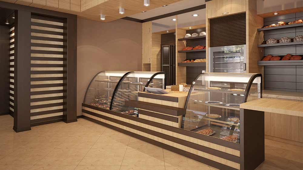 Show off your products in a clean showroom