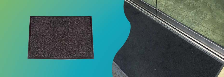 A tidy entrance lobby, thanks to an anti-dirt mat