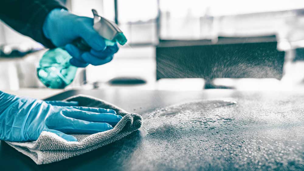 Gardez les tables hygiéniques