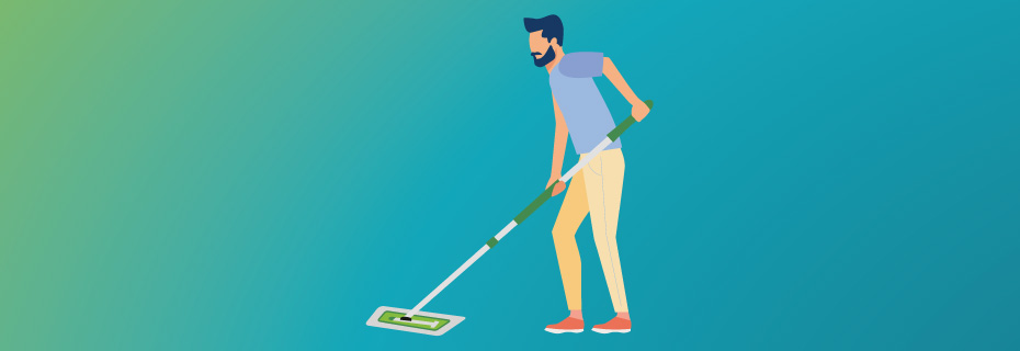 The right products and equipment for sports hall cleaning