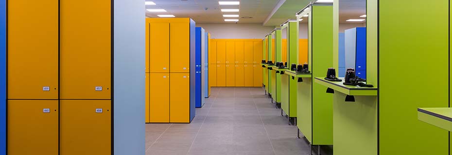 Zo maak je de lockers schoon
