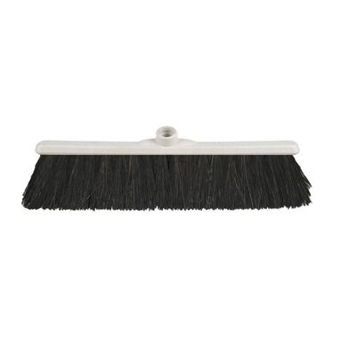 100021: Straatbezem Bassine met steelbevestiging - 60 cm