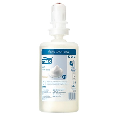 750162: Tork Premium Mild Geparfumeerde Foamzeep - 1 l - 520501