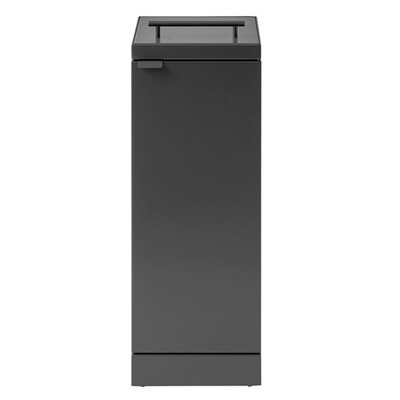 620350: Bomabin Select Bica - 45 l - ANTRACIET - deksel