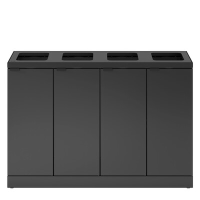 620350: Bomabin Select Bica - 4 x 45 l - ANTRACIET - open/open/open/open