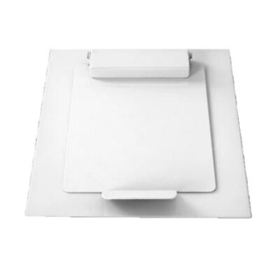 750555: Gesloten deksel voor Bomabin Select Modus - 60 l - WIT