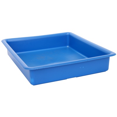 760201: Lekschaal - 45 x 40 x 8 cm - BLAUW