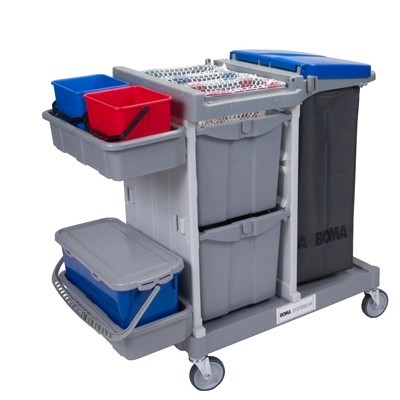 712306: SystemCar 1350 D - met standaard wielen en lades