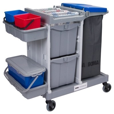 712306: SystemCar 1350 DR - met rubberen fluisterwielen en lades